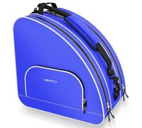 VENTCY Bolsa Patines Adulto y Niño, 4 Ruedas, Talla 45 (EU) Azul