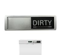 VENTDOUCE Lavavajillas Clean Dirty Sign - Imán Limpio/Sucio del lavaplatos - Imanes deslizantes de Obturador fáciles de Leer para lavavajillas, Accesorios de Cocina