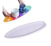 VENTDOUCE Molde de Silicona para Tabla de Surf,Molde de Silicona para monopatín Rectangular Ovalado | Molde de Bandeja de Resina para monopatín para Hacer decoración del hogar