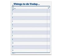 Vente en gros cas de 20 - TOPS choses à faire aujourd'hui Pad-things faire aujourd'hui Pad, 8-1/5,1 x 27,9 cm, 100/sht, nous Avons/être Imprimé