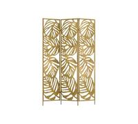 Vente-unique - Biombo Kodila - L 123cm x A 1.3cm x H 180cm - Metal - Dorado