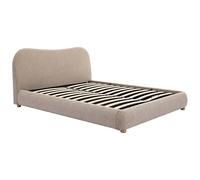 Vente-unique-CanapÈ abatible 140 x 190 cm - Tela - Topo - VANARI