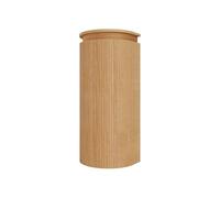 Vente-unique - Columna de baño Bulmas - L 37.9cm x A 29.4cm x H 84cm - Madera Maciza - Color Natural Claro