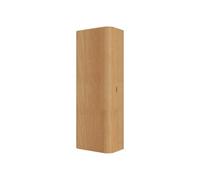 Vente-unique - Columna de baño Bulmas - L 40cm x A 24cm x H 110cm - Madera Maciza - Color Natural Claro