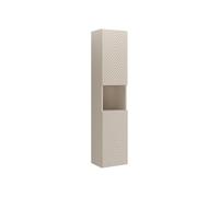 Vente-unique - Columna de baño Dorioni - L 35cm x A 26.6cm x H 140cm - MDF - Beige