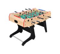 Vente-unique - Futbolín Stadium - L 137cm x A 74.5cm x H 86cm - MDF - Color Natural Claro