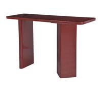 Vente-unique - Mesa Consola Kaveline - L 120cm x A 40cm x H 76cm - MDF - Granate