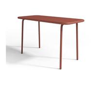 Vente-unique - Mesa de jardÌn para niÒos de Metal - Terracota - POPAYAN