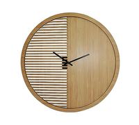 Vente-unique-Reloj de Pared contemporáneo BOSSIFA - D. 40 cm - Color Natural