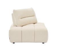 Vente-unique - Sillón clásico 1 Plaza Apoliu - poliéster - Beige