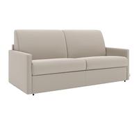 Vente-unique - Sofá Cama 3 plazas Calife - poliéster - Beige
