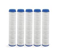 VENTEO - Cartucho Lote de 5 filtros de filtración de agua para cuarto de baño | Filtros de repuesto para alcachofa de ducha | Filtro interno de ducha | Recarga sistema hidráulico | Accesorio de