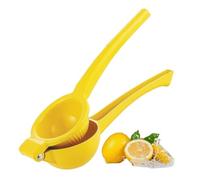 VENTEO - Exprimidor manual | Extractor de jugo de acero inoxidable resistente | Utensilios de cocina dedicados a la extracción de cítricos limón y lima | Preparación de bebidas, condimentos y recetas