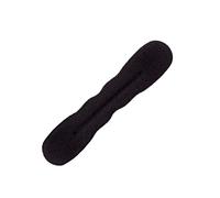 Ventete de la espuma para el cabello Magic Magic Twist clip de esponja de espuma Banda para el cabello Donut Peino PeinLing Bun fabricante Donut Bun Ring Tope Short Tipo corto Negro