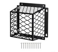 VentGuard eficaz de acero inoxidable para ventiladores de secadora y baño, mantiene fuera a los invitados no deseados mientras permite un flujo de aire adecuado (negro)