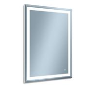 Venti Willa espejo 60x80 cm rectangular con iluminación plata 5907722357977