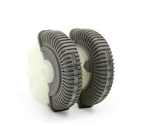 Ventilación Aire Salpicadero Delantero Para Benz Clase E W211 E200 E230 E300 Para E350 Aire Acondicionado AC Panel Acondicionado Rueda Rodillo Base(Dark Gray-Wheels)