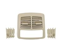 Ventilación Aire Salpicadero Delantero Para Benz Clase E W211 E200 E230 E300 Para E350 Aire Acondicionado AC Panel Acondicionado Rueda Rodillo Base(Light Beige-Panel)