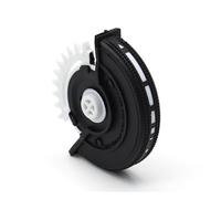 Ventilación Aire Salpicadero Delantero Para C E Para GLK Clase W204 X204 W212 W207 C200 Consola Trasera Rodillo Aire Acondicionado Salida Ventilación CA Rueda Rodante(Negro)