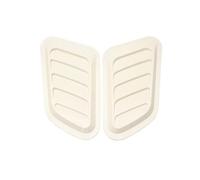 Ventilación Capot Tuning Scoop Capó Admisión Aire Vents Estilismo Carrocería Adorno Auto Compatible con Toyota para Camry 55 para Land Cruiser 200(White)
