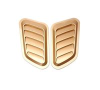 Ventilación Capot Tuning Scoop Capó Admisión Aire Vents Estilismo Carrocería Adorno Auto Compatible con Toyota para Camry 55 para Land Cruiser 200(Yellow)