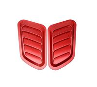 Ventilación Capot Tuning Scoop Capó Admisión Aire Vents Estilismo Carrocería Adorno Auto Compatible con Toyota para Camry 55 para Land Cruiser 200(Red)