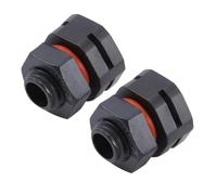 Ventilación de aire a prueba de polvo impermeable IP68 - Válvula reductora de presión M12 x 1.5, enchufe de ventilación de iluminación para control de humedad y presión, paquete de 2 tornillos de