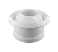 Ventilación de aire acondicionado redonda ABS con boquilla esférica giratoria de 360°, rejilla de flujo de aire ajustable para ventilación interior y reducción de ruido, para D