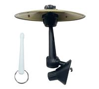 Ventilación de aire de tambor de platabos, mini platillos para automóvil, platillo para respiradero, gadget de instrumentos musicales divertidos para amantes de la música de baterista