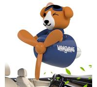 Ventilación De Aire Del Ambientador Del Coche Piloto,Ambientador Coche Piloto | Ambientadores de ventilación de salida de aire de hélice giratoria Animal Pilot | de fragancia para coche con 2 past