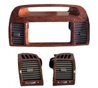 Ventilación De Aire Reemplazo De La Rejilla De Ventilación Del Aire Acondicionado Para La Consola Central Del Tablero De Instrumentos Para Toyota Para Camry 2000-2006 Salida Aire Acondicionado(1set)