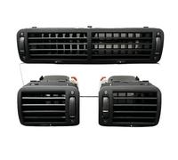 Ventilación De Aire Salida De Ventilación De Aire Acondicionado Para Salpicadero Delantero Color Negro Para VW Para P&assat B5 3B0819728 3B0819703 3B0819704 Salida Aire Acondicionado(1 Set)