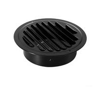 Ventilación de campana extractora de acero inoxidable, tubo de escape de cabeza plana, ventilación de pared externa, cubierta resistente al viento, salida de aire de cocina (200 mm)