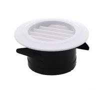 Ventilación de conducto con rejilla para ventilación interna de ABS con sello resistente a la intemperie (100 mm)