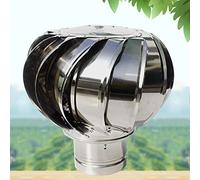 Ventilación de Techo giratoria de 15 cm, ventilación de Aire para turbinas eólicas de 25 cm, Campana extractora de Chimenea de 30 cm, Acero Inoxidable 304, Flexible y silenciosa, Ideal para