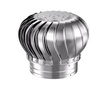 Ventilación de techo, Invernadero/gallinero/chimenea, ventilador de turbina de techo a prueba de lluvia sin energía for pájaros/animales pequeños(600mm/23.6 in)