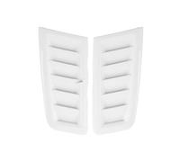 ventilación del capó Para Foco Para RS Para MK2 Estilo Ventilación Delantera Campana Ventilaciones Capó Universal Ventilaciones Aire Motor Piezas Exteriores 2Pcs(Gloss white)