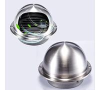 Ventilación Externa, Tapa De Pared 4" 8" 12" con Filtro Malla, Aire Y Campana Escape, Capucha Conducto Extractor Externo for Oficina Cocina Baño(50mm(2inch))