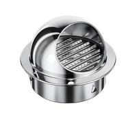 ventilación Grille cubierta sombrerete de chimeneacero inoxidable sombrerete de chimenea Pared Ventilación Hood con malla resistente un la intemperie es adecuado para cocina, Garage Pared ventilació