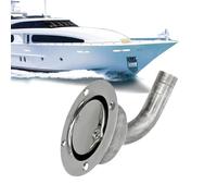 Ventilación marina a través del casco, acero inoxidable 316