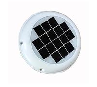 Ventilación para vehículos recreativos, Ventilación De Techo Solar Recargable Ventilador Escape Diámetro Del Conducto Aire Φ120m Entrada For Caravanas Barcos Invernadero RV Autocaravana