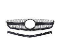 Ventilación Rejilla Para Mercedes Para Benz W204 C63 Para AMG 2012-2014 Rejilla Delantera Con Cubierta Marco Parrilla Embellecedor Capó Superior Coche Malla