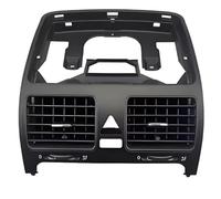 Ventilación tablero delantero Compatible Con Para Rabbit 2006 2007 2008 2009 Rejilla Ventilación Aire Acondicionado Airbag Ventana Salpicadero Cubierta Cromada Central(Middle-B)