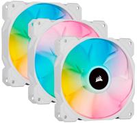 Ventilador 120mm 1500RPM SP120 RGB ELITE Blanco 4 Pines PWM Pack 3 - CORSAIR