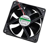 Ventilador 24 V DC 10 W 120 x 120 x 38 mm, 234,4 m³/h 3100U/Min 234,4 m³/h Sunon MEC0382V1-A99