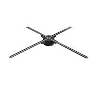 Ventilador 3D De 4 Aspas, 65 Cm, 4K, Pantalla Holográfica, Logotipo, Ventilador Holográfico 3D