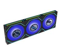 Ventilador Lian Li UNI FAN SL120 LCD Infinity FLEX Wireless Reverse Blade Negro 120mm (Pack 3)