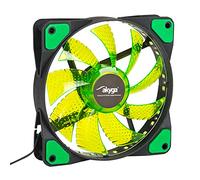 VENTILADOR AKYGA AW-12E-BG 120MM 33 LED VERDE MOLEX