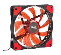 Ventilador Akyga AW-12E-BR 120mm 33 LED Rojo Molex