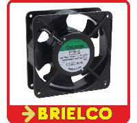 VENTILADOR ALUMINIO 230VAC 22W 120X120X38MM 2700 ROTAC/MIN TERMINALES BD11370